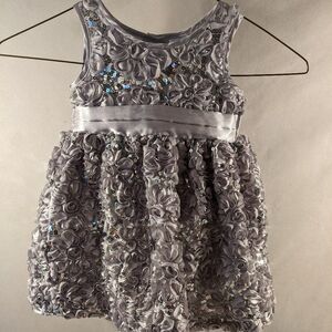 Blueberi Boulevard Sequin Dress, 12 mo